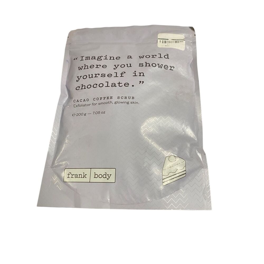 Frank Body Original Cacao Coffee Scrub‎ 200g Exfoliating Body Scrub Sealed